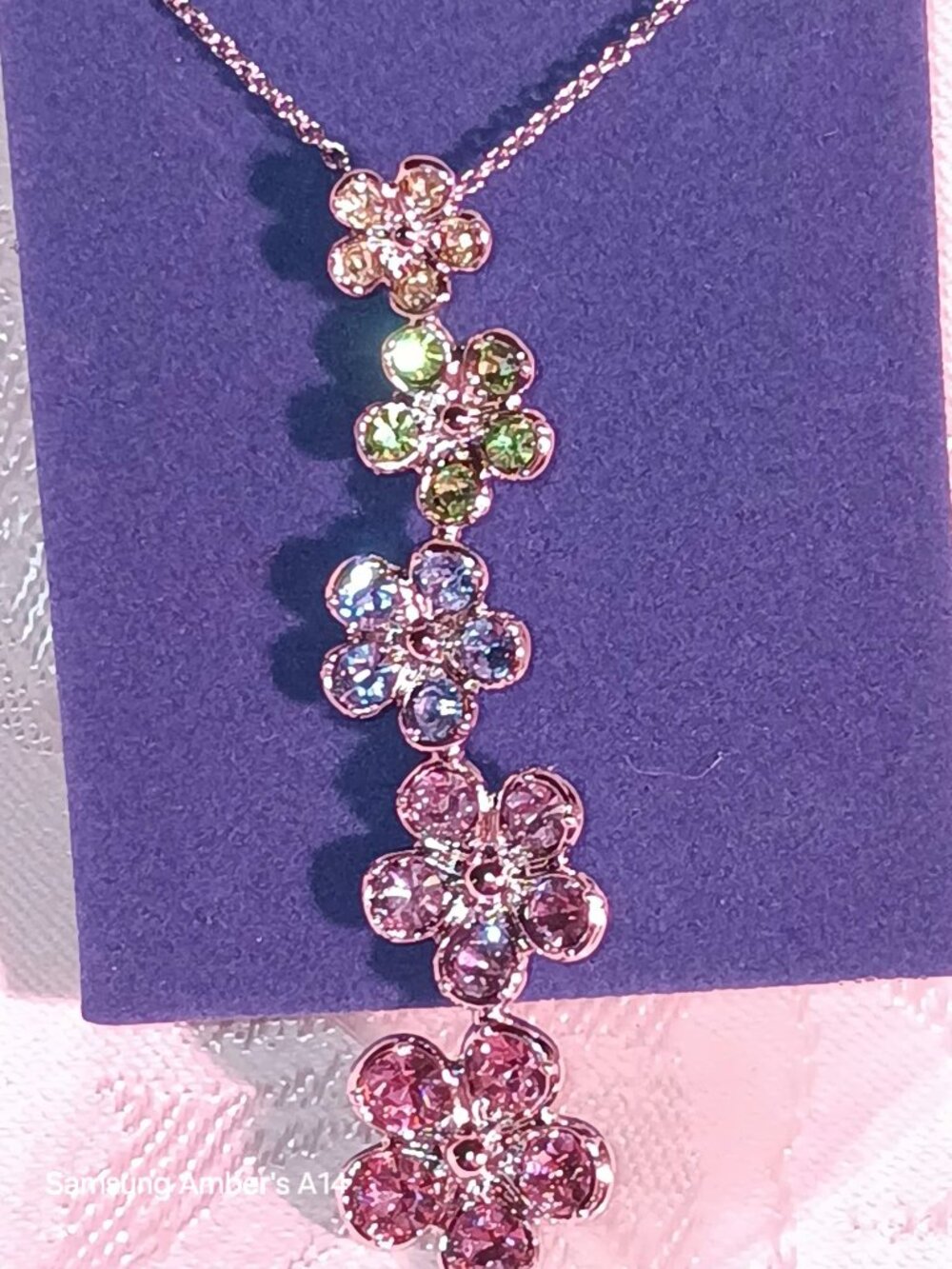 Womens New Avon President's Club Recognition Achievement Necklace